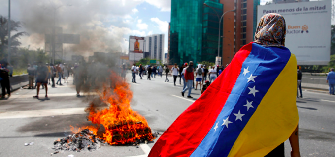 الاحتجاجات الفنزويلة